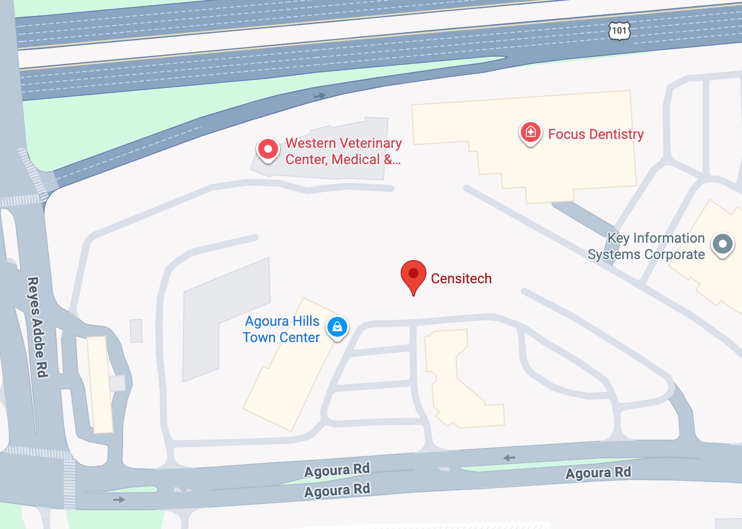 Censitech Office Location in Agoura Hills